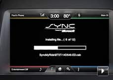 Ford sync update failed
